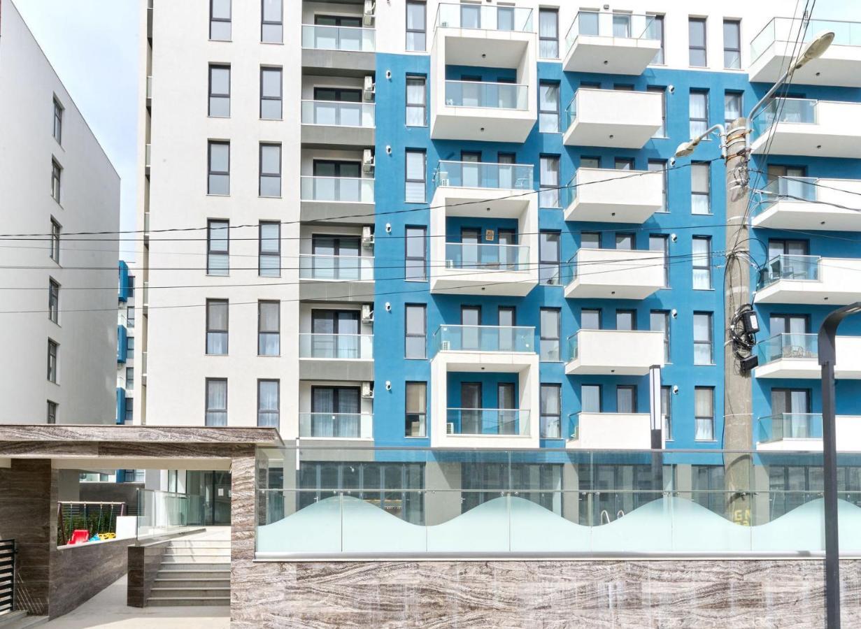 Blue Wave Studio In Nord10 - Pool N Playground Mamaia Eksteriør billede