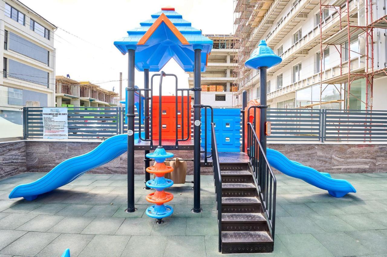 Blue Wave Studio In Nord10 - Pool N Playground Mamaia Eksteriør billede